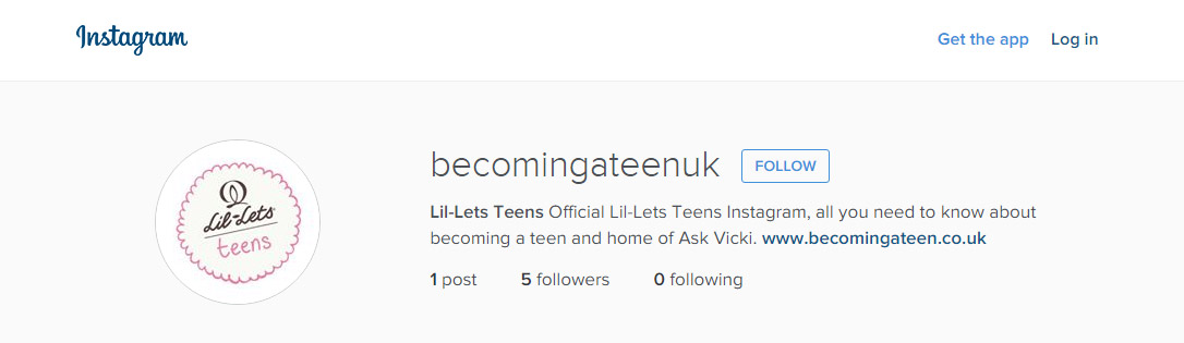 Lil-lets Becoming A Teen Instagram Account