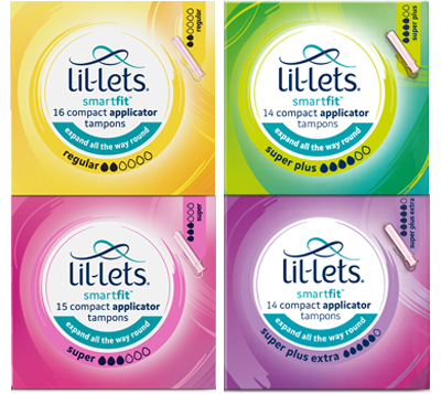 Lil-lets SmartFit Applicator Tampons