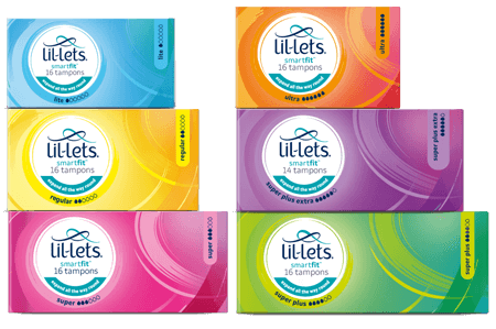 Lil-lets SmartFit Non-applicator Tampons