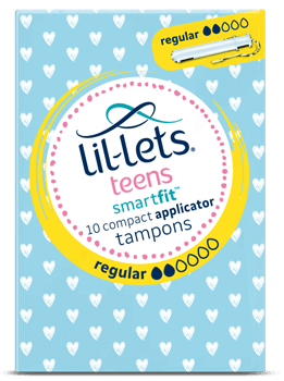 Lil-lets Teens Regular Applicator Tampons